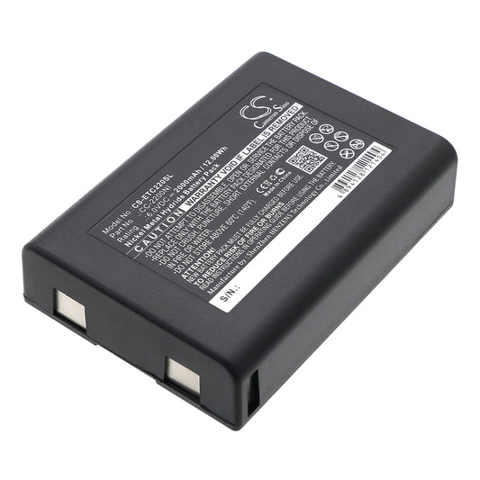 6V 2000mAh/12.00Wh Ni-MH Wireless Headset Battery for Eartec
