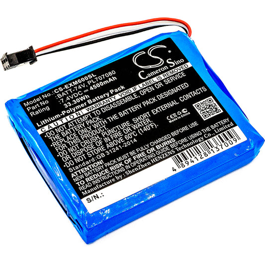 7.4V 4500mAh/33.30Wh Li-Polymer Equipment/Survey Battery for Extech