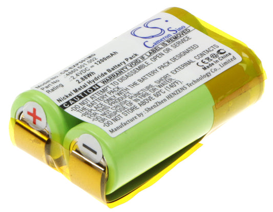 2.4V 1200mAh/2.88Wh Ni-MH Medical Battery for Eppendorf