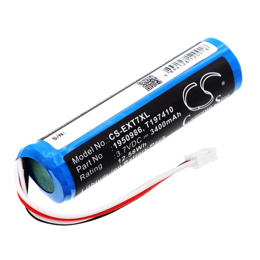 3.7V 3400mAh/12.58Wh Li-ion Thermal Camera Battery for Extech