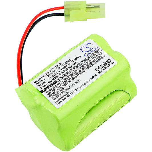 4.8V 1600mAh/7.68Wh Ni-MH Vacuum Battery for Euro Pro