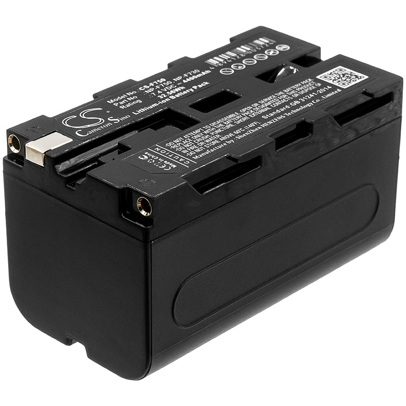 7.4V 4400mAh/32.56Wh Li-ion Printer Battery for Sony
