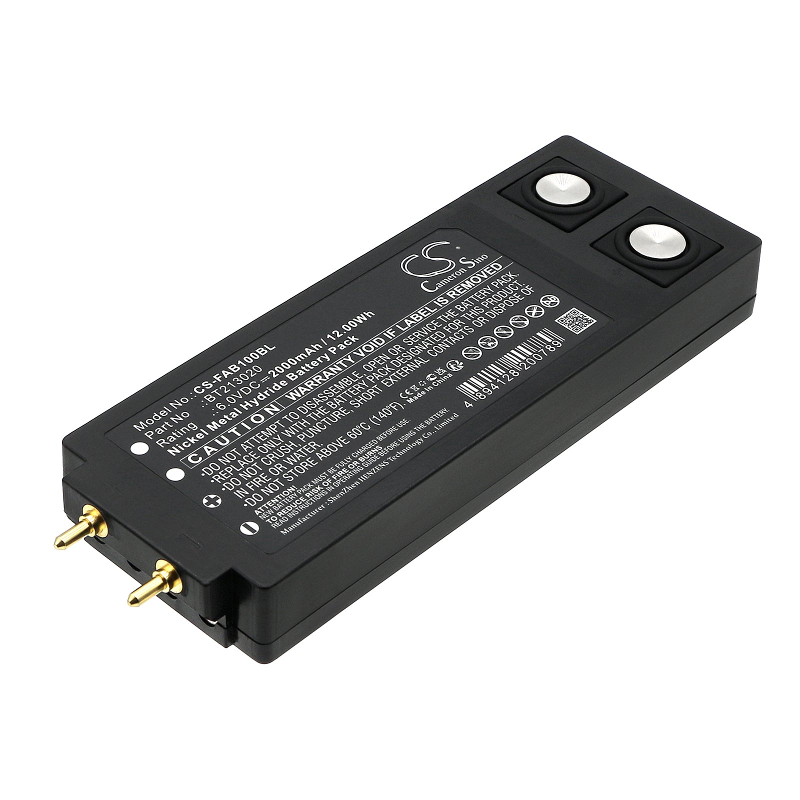 CS-FAB100BL Replacement Battery – Compatible with TTB 10