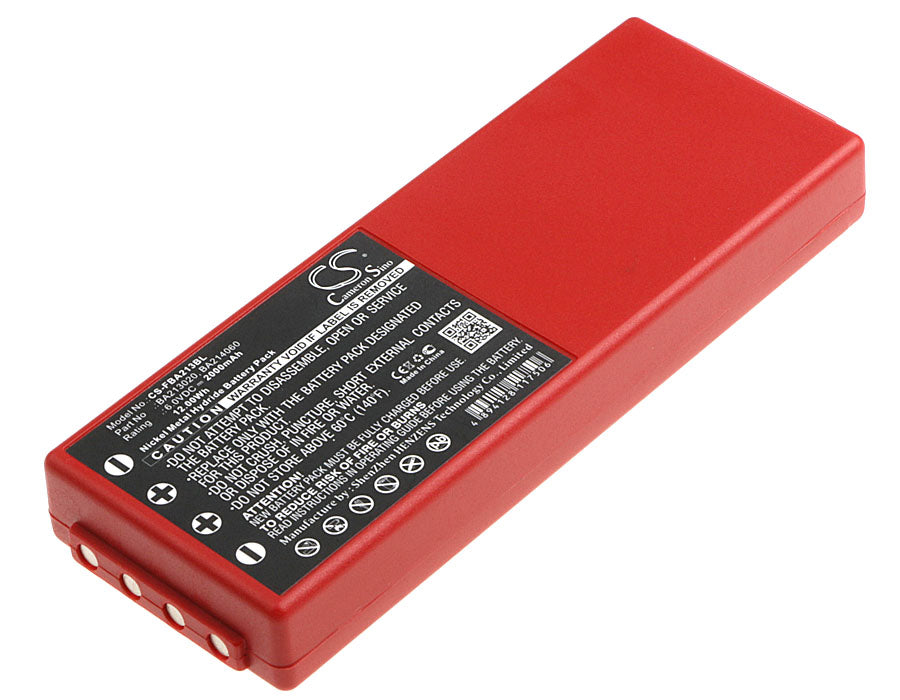 6V 2000mAh/12.00Wh Ni-MH Crane Remote Control Battery for HBC