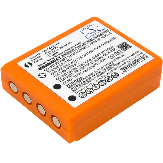 3.6V 2000mAh/7.20Wh Ni-MH Crane Remote Control Battery for HBC
