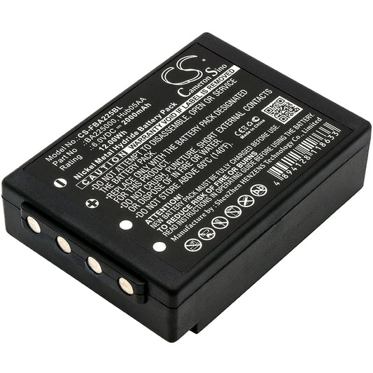 6V 2000mAh/12.00Wh Ni-MH Crane Remote Control Battery for HBC
