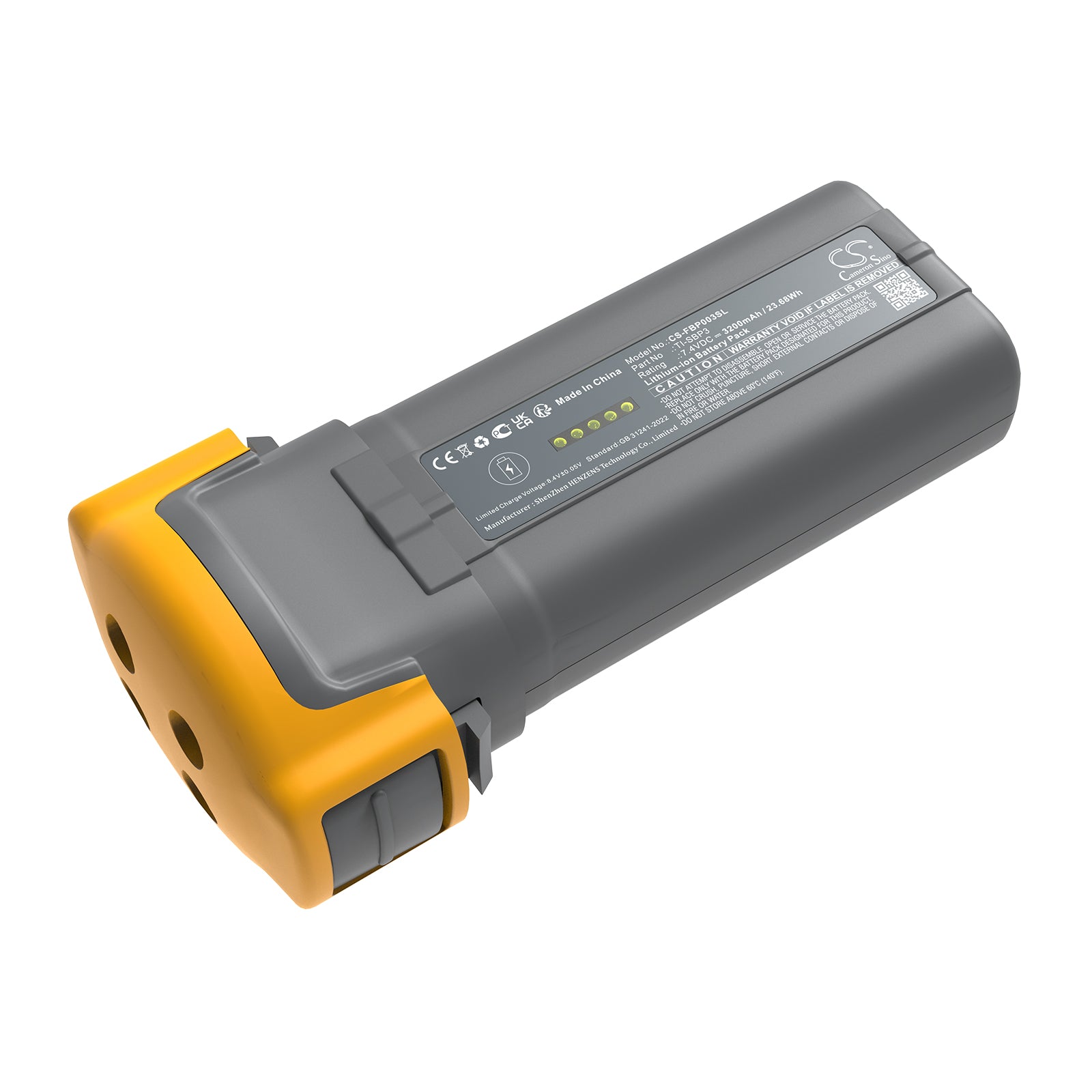 CS-FBP003SL Replacement Battery – Compatible with 4JNW4, 4JNW5, Ti100, Ti105, Ti110, Ti125, Ti200, Ti27, Ti27 Infrared Cameras, Ti29, Ti300, Ti32, Ti400, Ti401, Ti450, Ti480, Ti90, Ti95, TiR105, TiR110, TiR125, TiR27, TiR29, TiR32