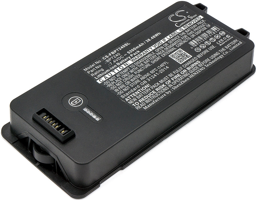 7.4V 5200mAh/38.48Wh Li-ion Equipment/Survey Battery for Fluke