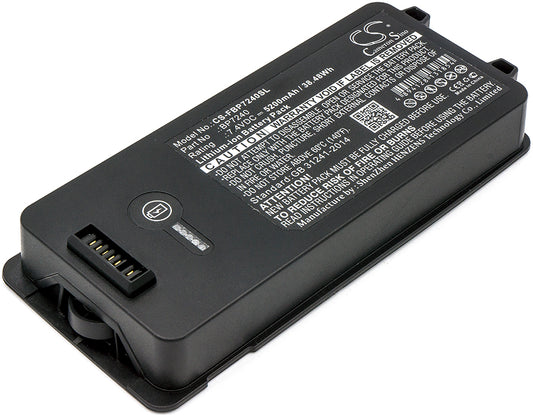 7.4V 5200mAh/38.48Wh Li-ion Equipment/Survey Battery for Fluke
