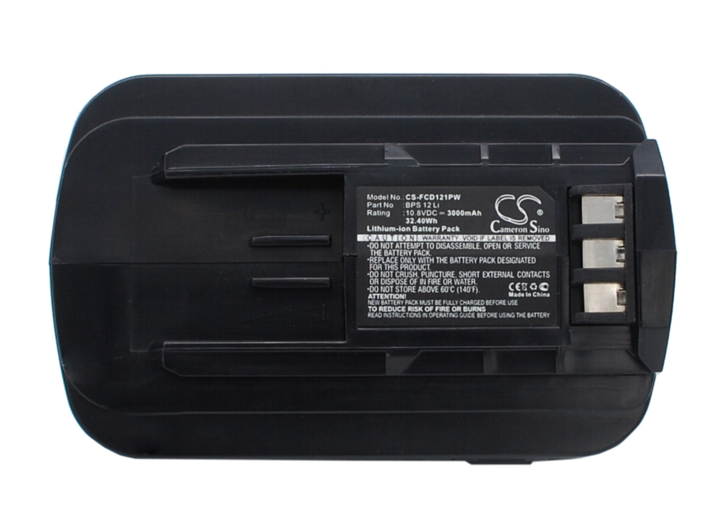 10.8V 3000mAh/32.40Wh Li-ion Power Tools Battery for Festool