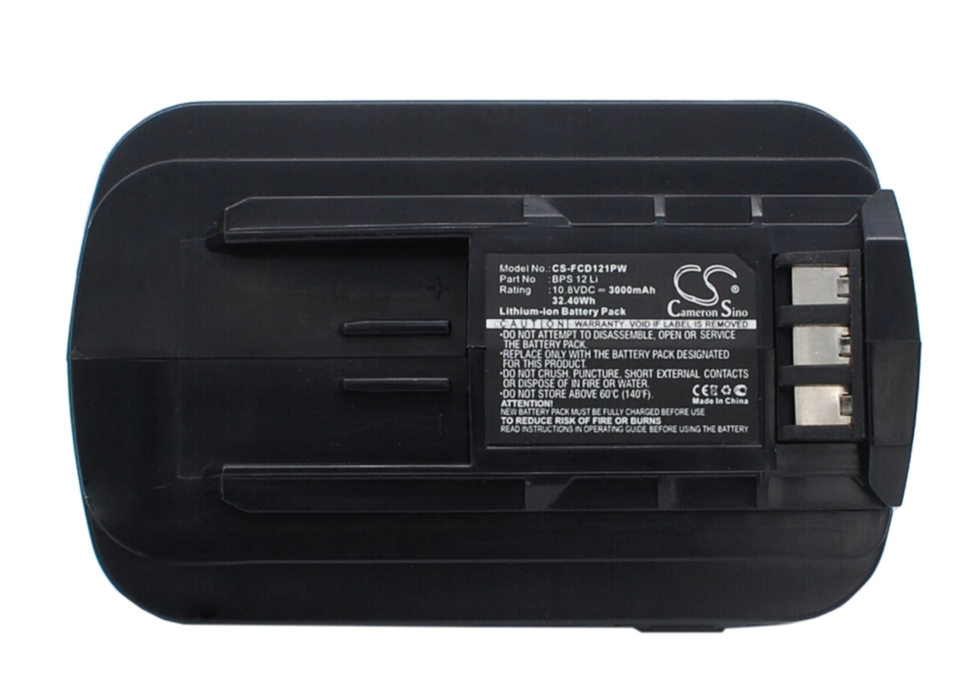 10.8V 3000mAh/32.40Wh Li-ion Power Tools Battery for Festool