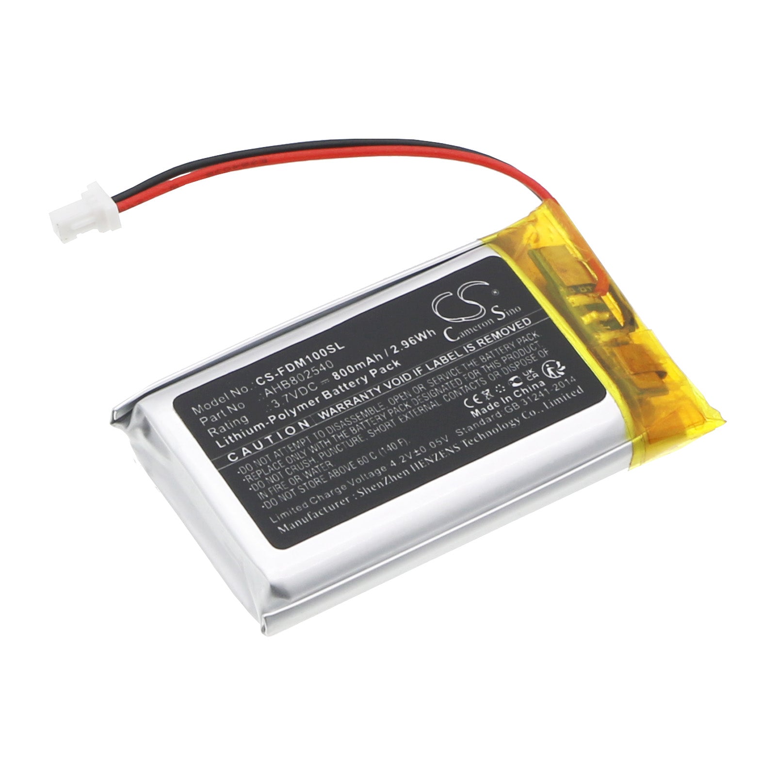 CS-FDM100SL Replacement Battery – Compatible with M1S Pro