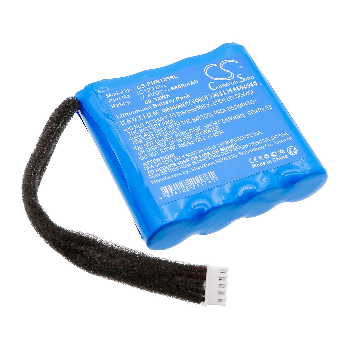 CS-FDN129SL Replacement Battery – Compatible with Indio