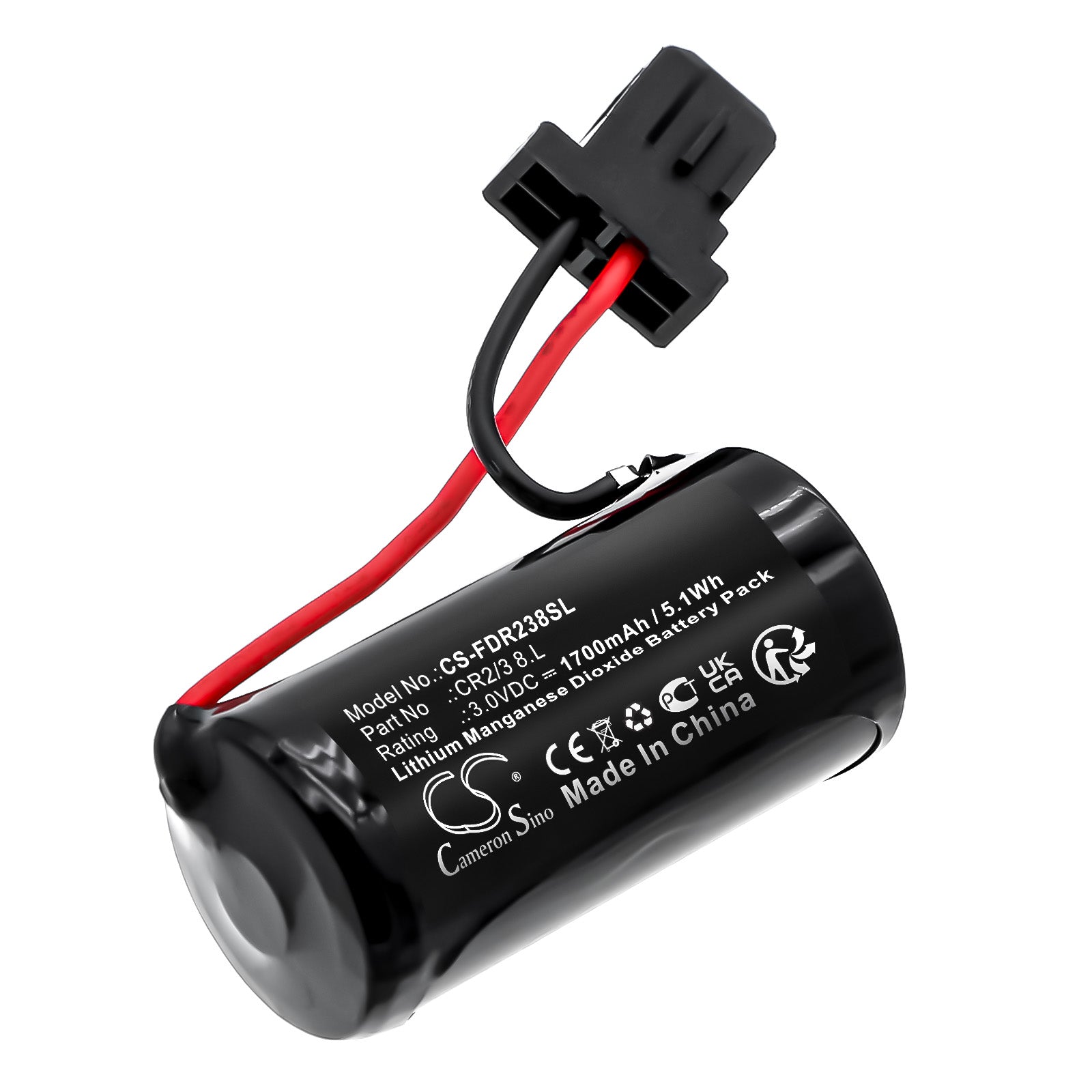 CS-FDR238SL Replacement Battery – Compatible with CR2/3 8.L
