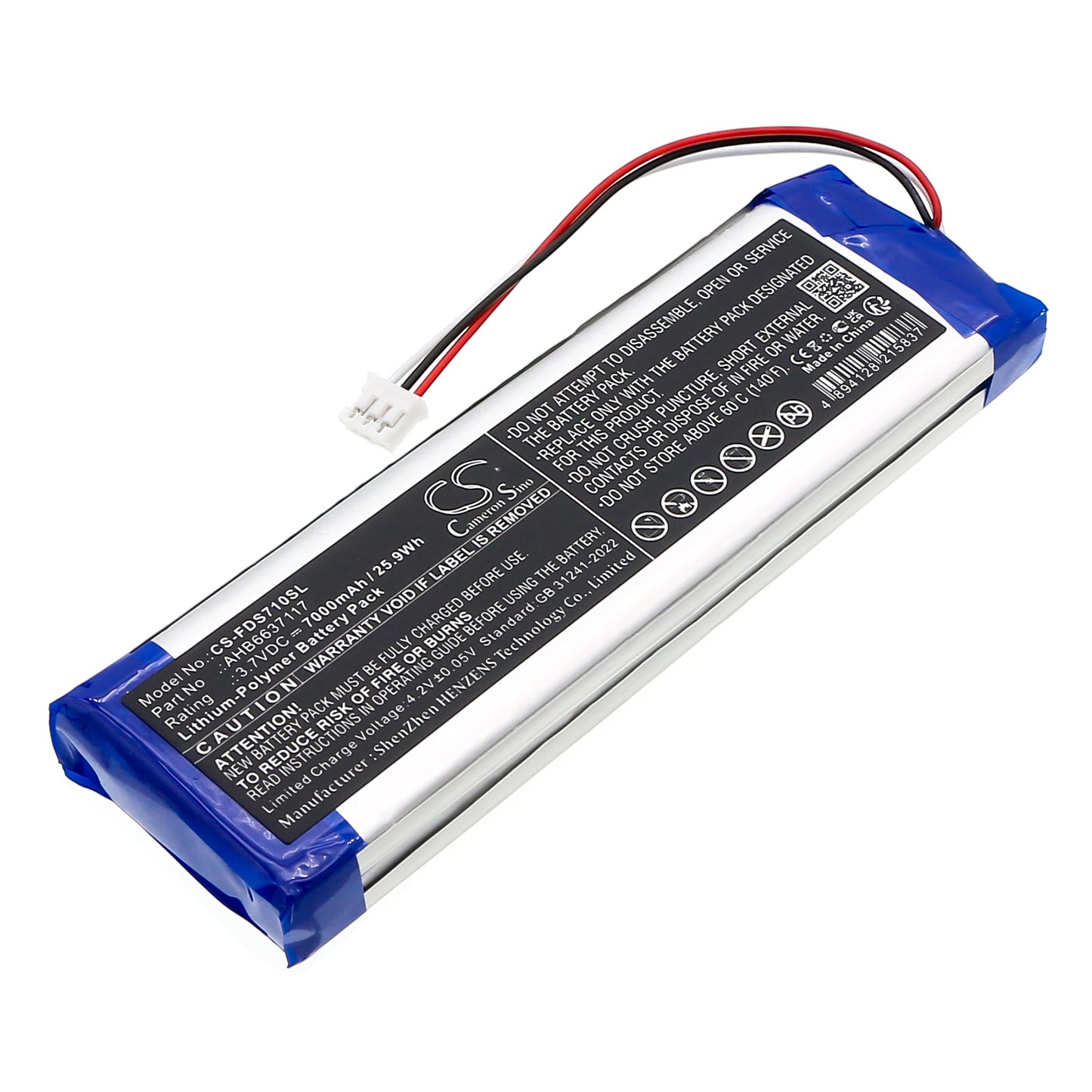 CS-FDS710SL Replacement Battery – Compatible with DS701 Diagnostic Videoscope, DS703 Diagnostic Videoscope