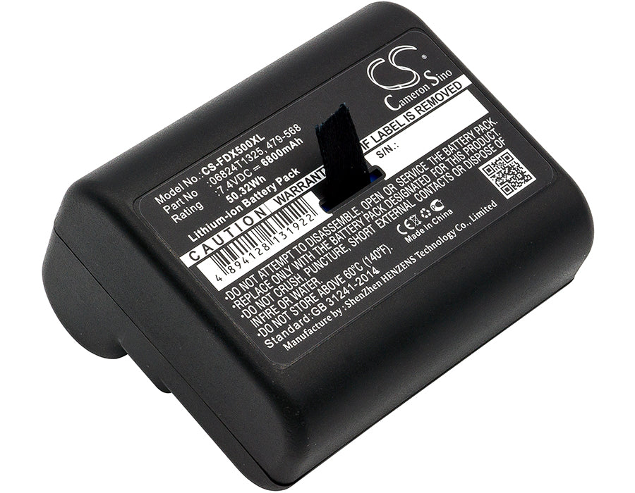 7.4V 6800mAh/50.32Wh Li-ion Equipment/Survey Battery for NetScout