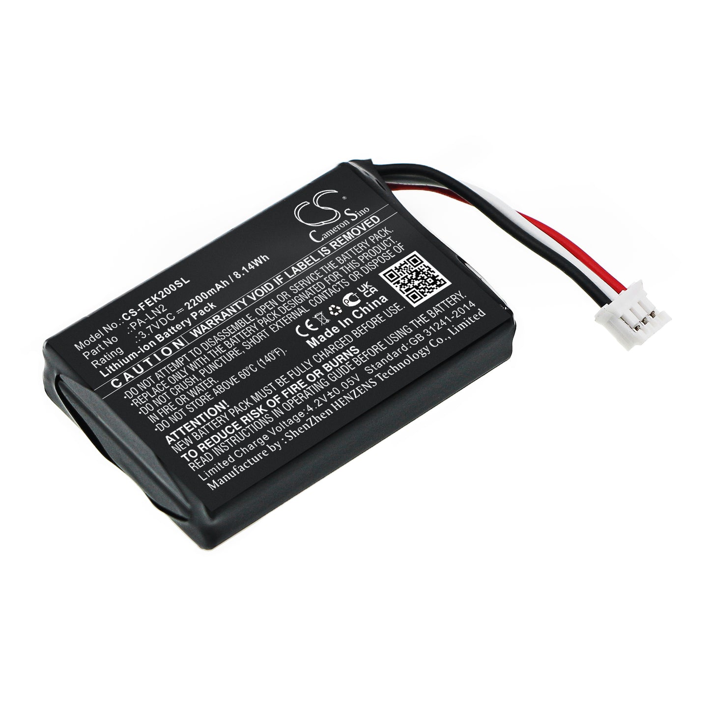 CS-FEK200SL Replacement Battery – Compatible with PA-LN2