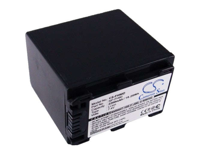 7.4V 2200mAh Li-ion Camera Battery for Sony