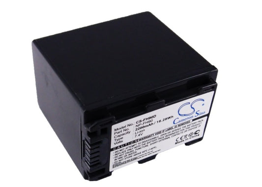 7.4V 2200mAh Li-ion Camera Battery for Sony