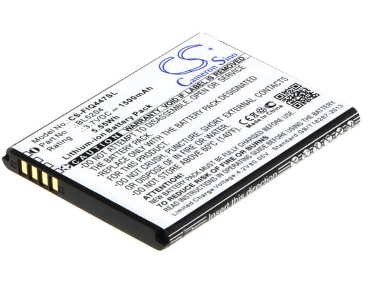 3.7V 1500mAh/5.55Wh Li-ion Mobile/SmartPhone Battery for Fly