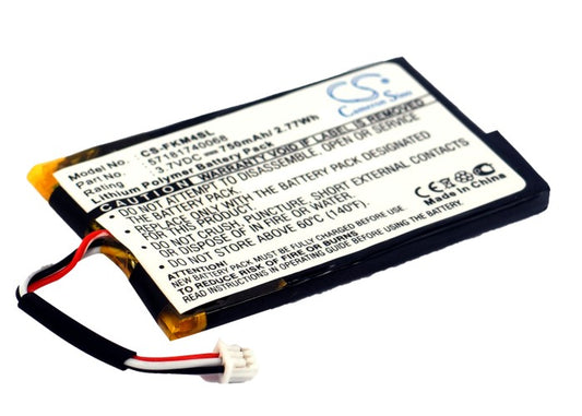 3.7V 750mAh Li-Polymer GPS/Navigator Battery for Falk