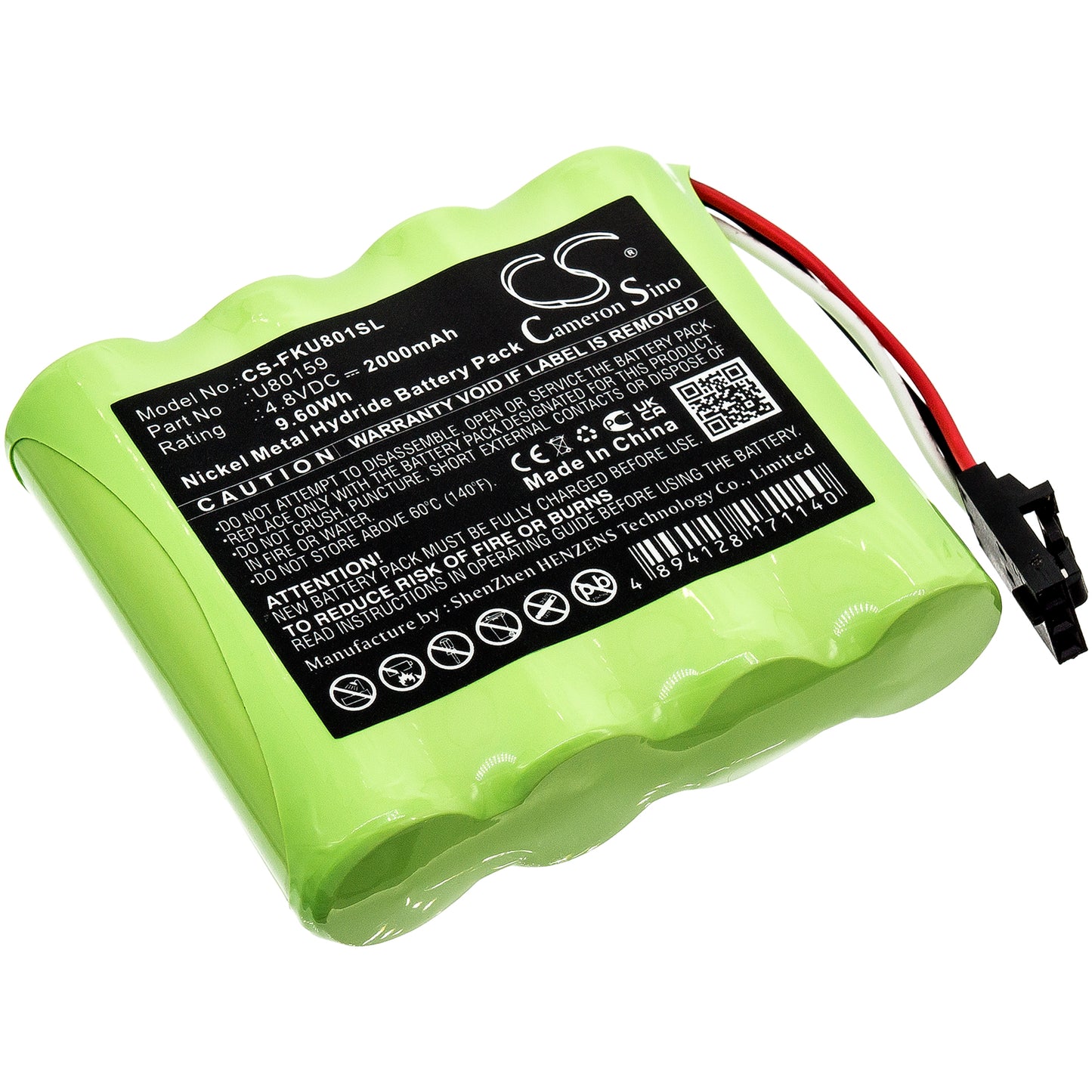 CS-FKU801SL Replacement Battery – Compatible with 2411129