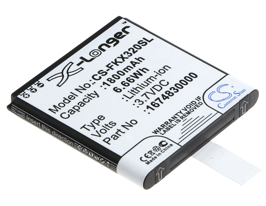 3.7V 1800mAh/6.66Wh Li-ion GPS/Navigator Battery for Falk