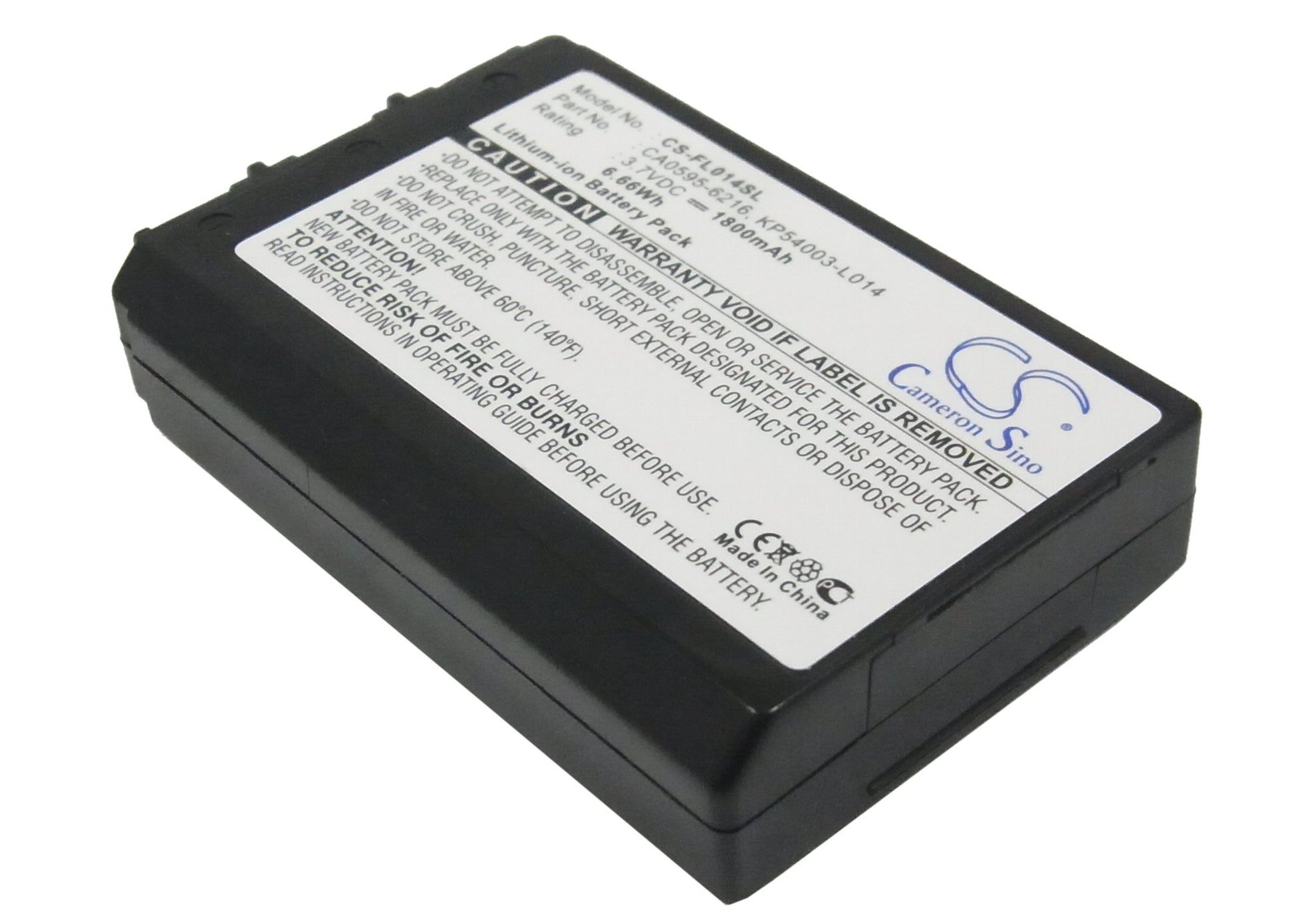 3.7V 1800mAh Li-ion Barcode/Scanner Battery for Fujitsu