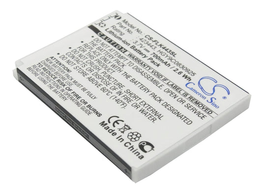 3.7V 700mAh Li-ion Wireless Headset Battery for FOXLINK