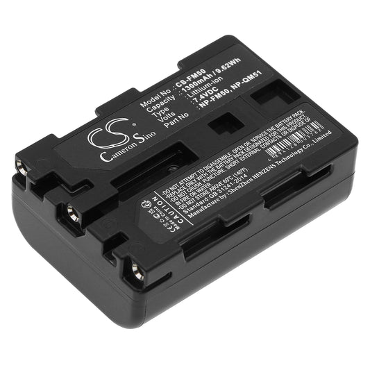 7.4V 1300mAh Li-ion Camera Battery for Sony