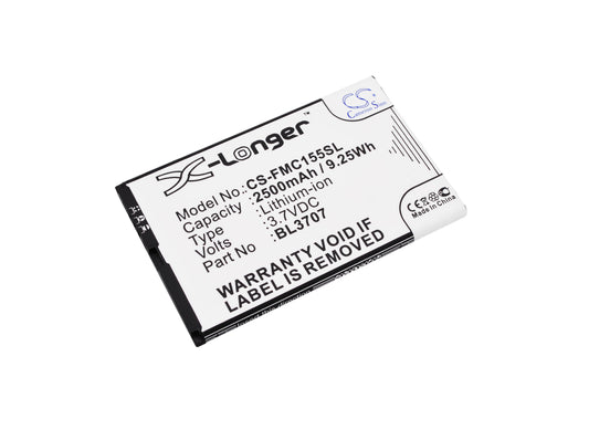 3.7V 2500mAh/9.25Wh Li-ion Mobile/SmartPhone Battery for Fly