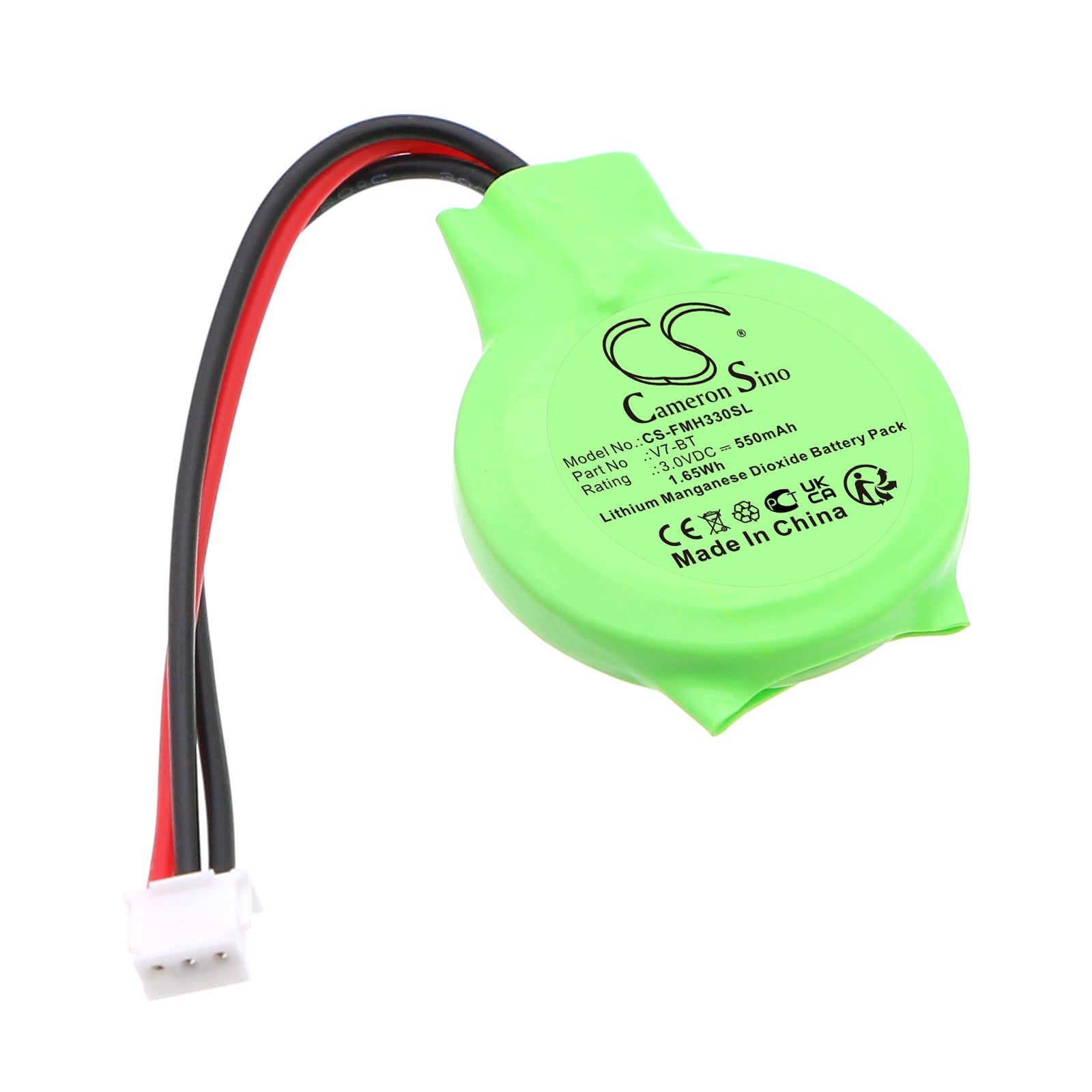 CS-FMH330SL Replacement Battery – Compatible with UG221, UG30P-BT, UG330H, V606, V7, V8