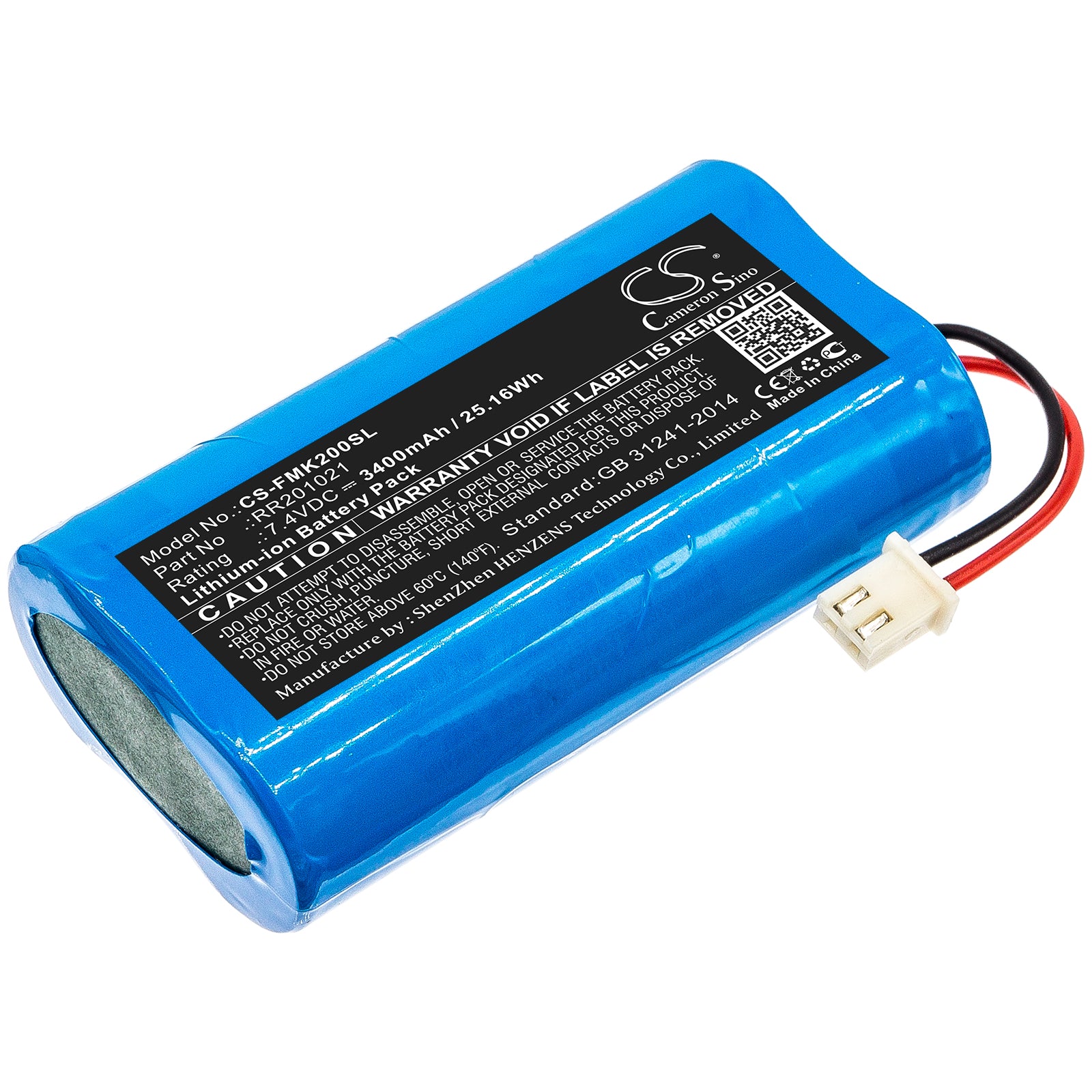 CS-FMK200SL Replacement Battery – Compatible with EasySplicer Infralan Splicer H, Infralan Splicer HS 15O, Splicer Easy Splicer mk2
