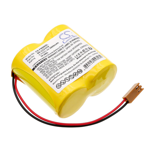 6V 5000mAh/30.00Wh Li-MnO2 PLC Battery for Panasonic