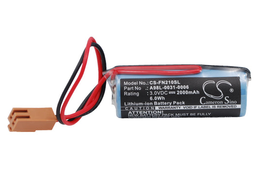 3V 2000mAh/6.0Wh Li-MnO2 PLC Battery for GE