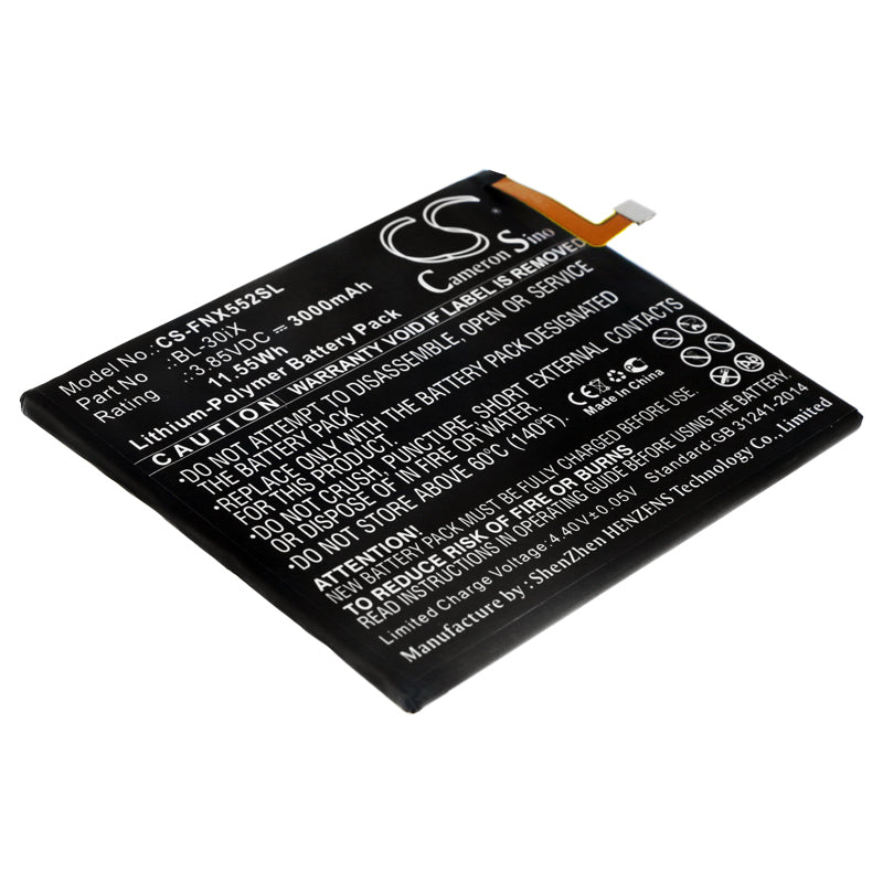 CS-FNX552SL Replacement Battery – Compatible with X552, Zero 3