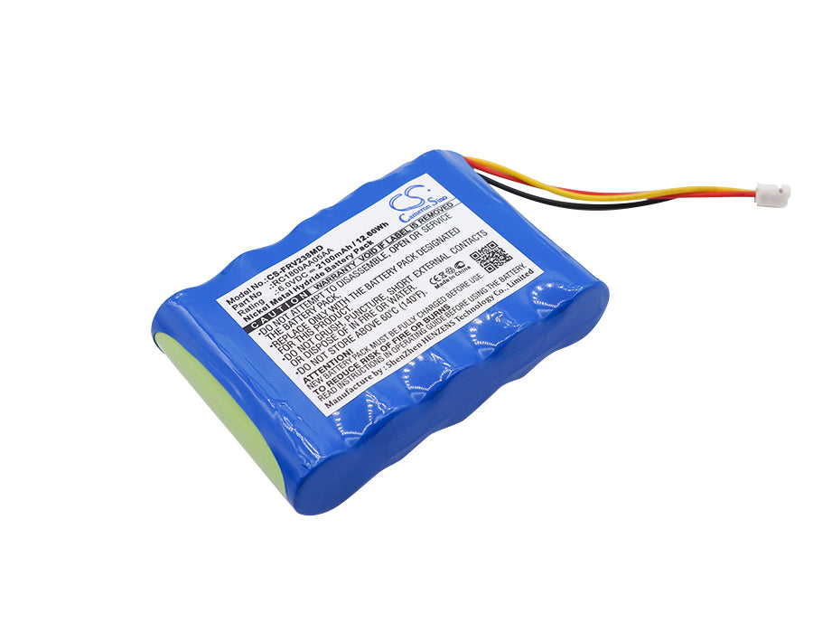 6V 2100mAh/12.60Wh Ni-MH Medical Battery for Fresenius
