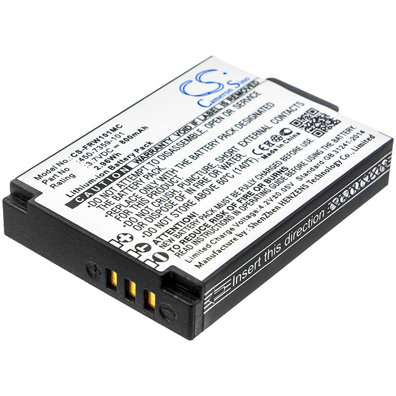 3.7V 800mAh/2.96Wh Li-ion Camera Battery for FrontRow