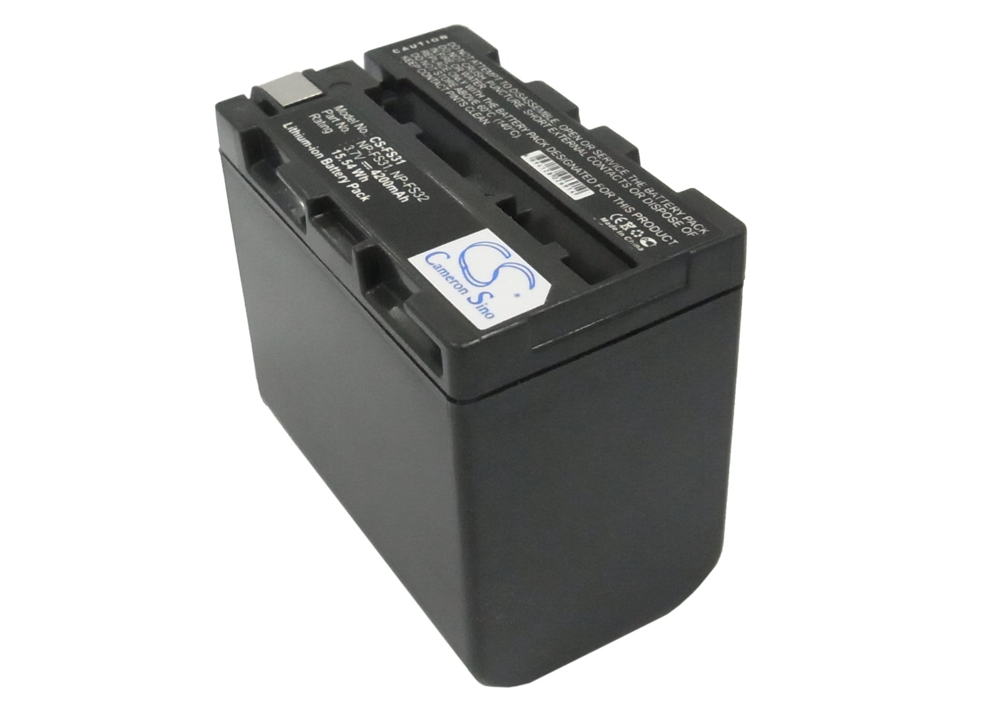 3.7V 4200mAh Li-ion Camera Battery for Sony