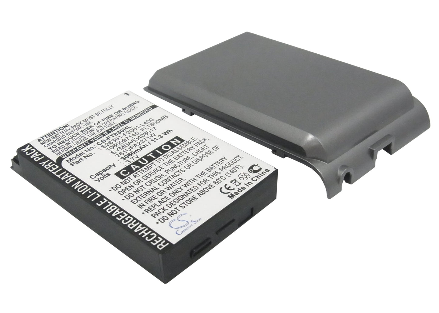 3.7V 3060mAh/11.32Wh Li-Polymer Mobile/SmartPhone Battery for Fujitsu