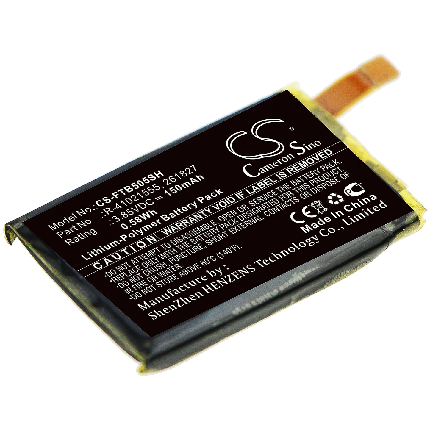 CS-FTB505SH Replacement Battery – Compatible with FB504, FB505, Versa