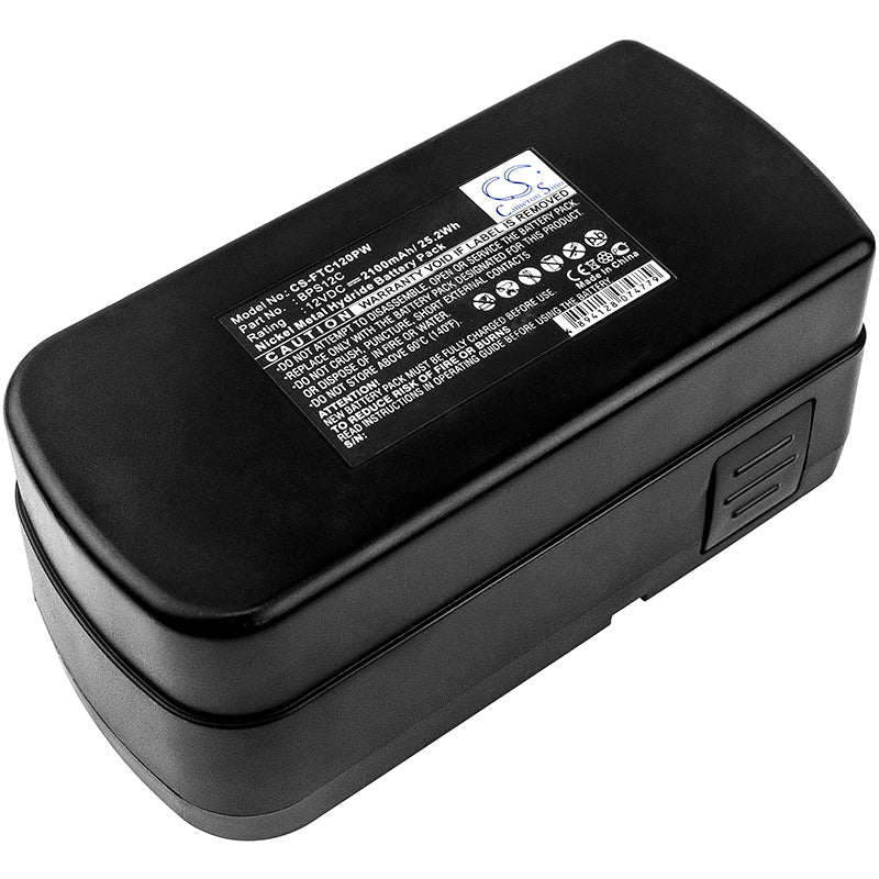 12V 2100mAh/25.20Wh Ni-MH Power Tools Battery for Festool