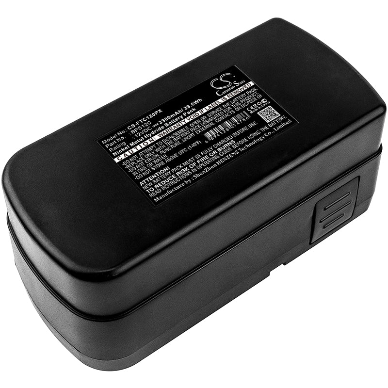 12V 3300mAh/39.60Wh Ni-MH Power Tools Battery for Festool