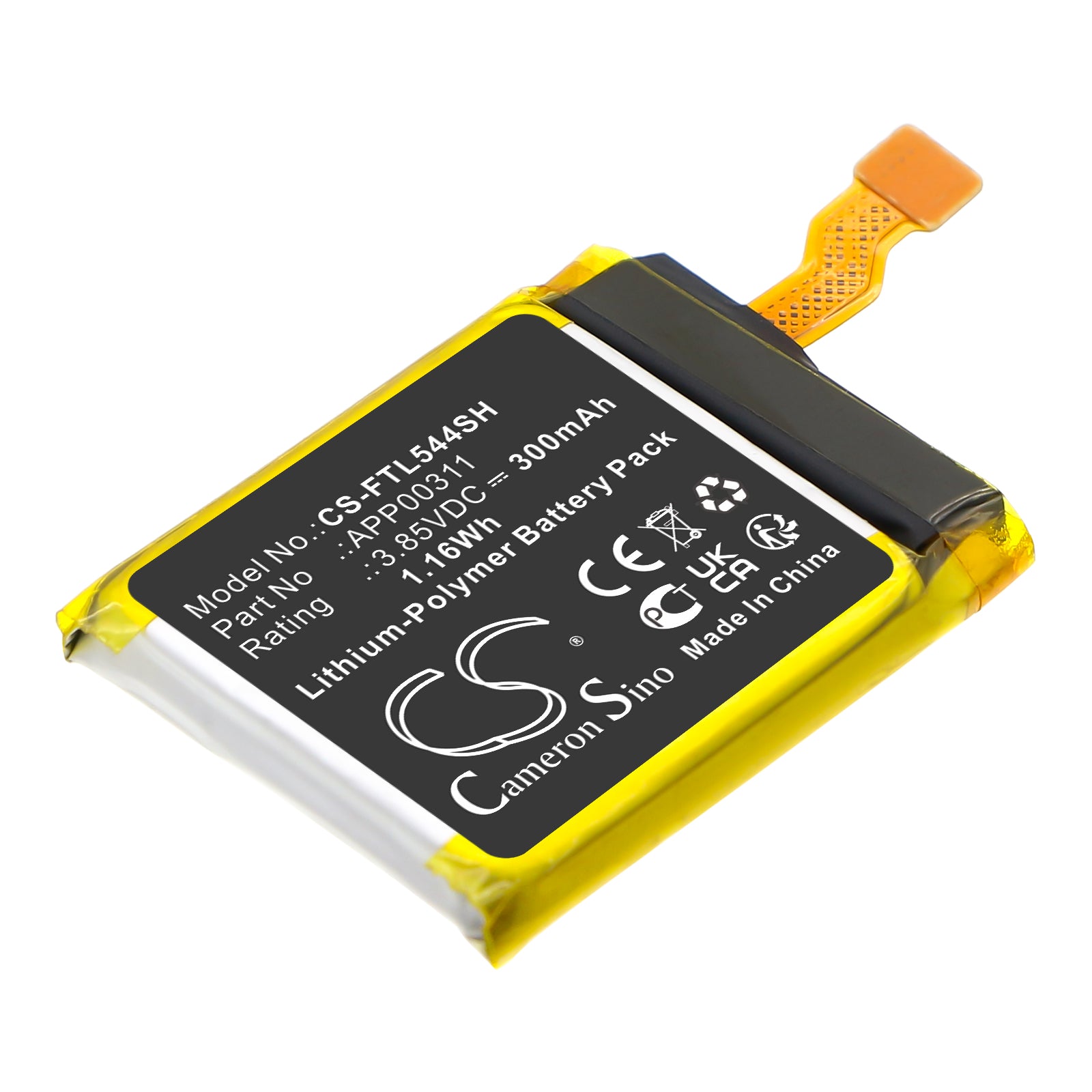 CS-FTL544SH Replacement Battery – Compatible with DW11F, Gen 5E 44mm