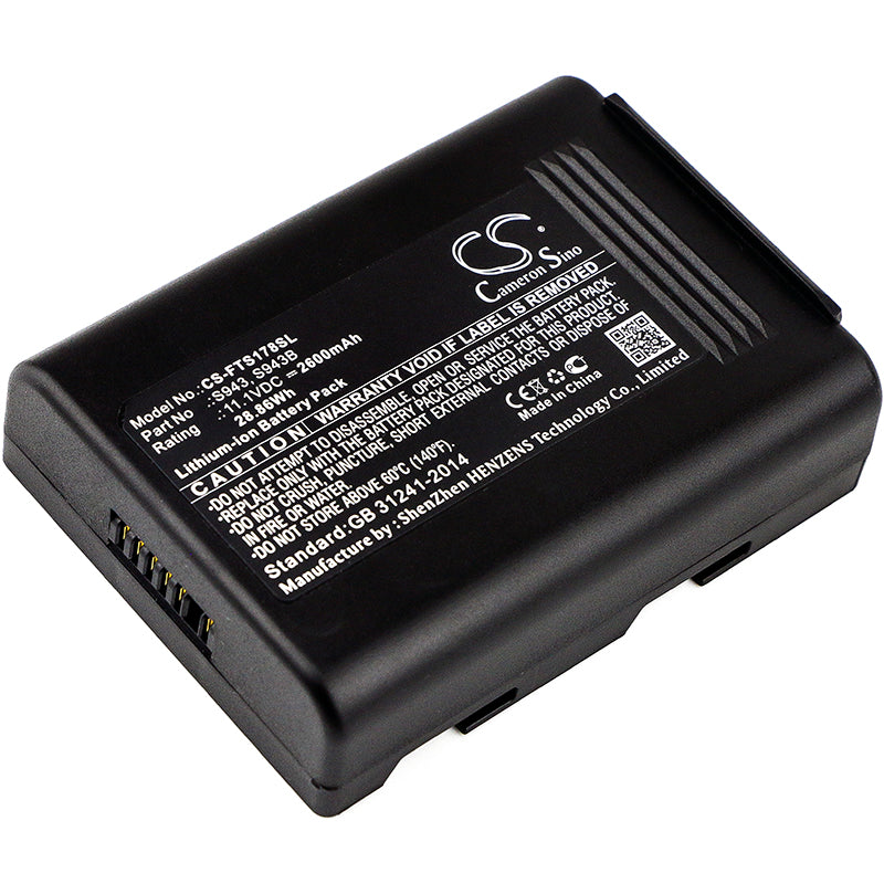 11.1V 2600mAh/28.86Wh Li-ion Equipment/Survey Battery for Fitel