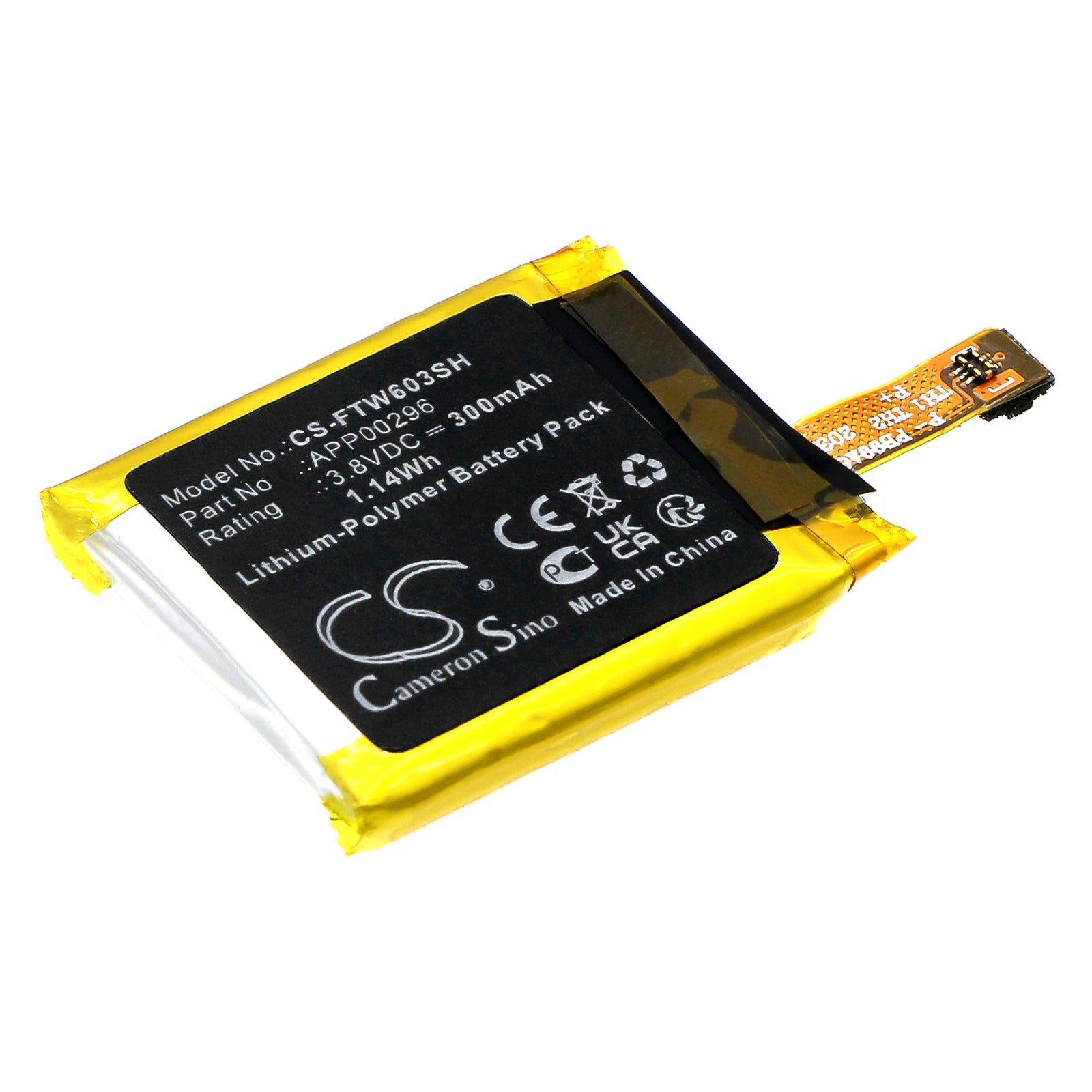 CS-FTW603SH Replacement Battery – Compatible with Julianna HR FTW6035