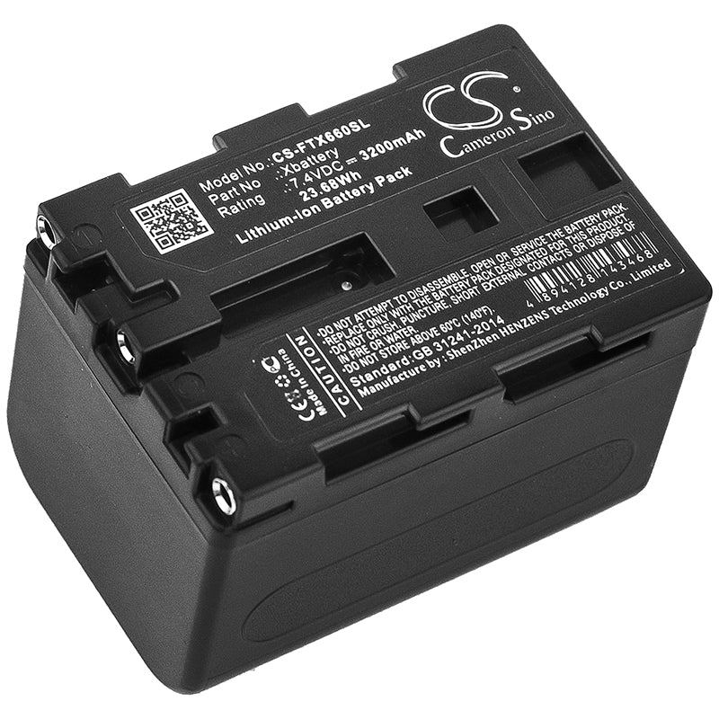 7.4V 3200mAh/23.68Wh Li-ion Thermal Camera Battery for Fluke