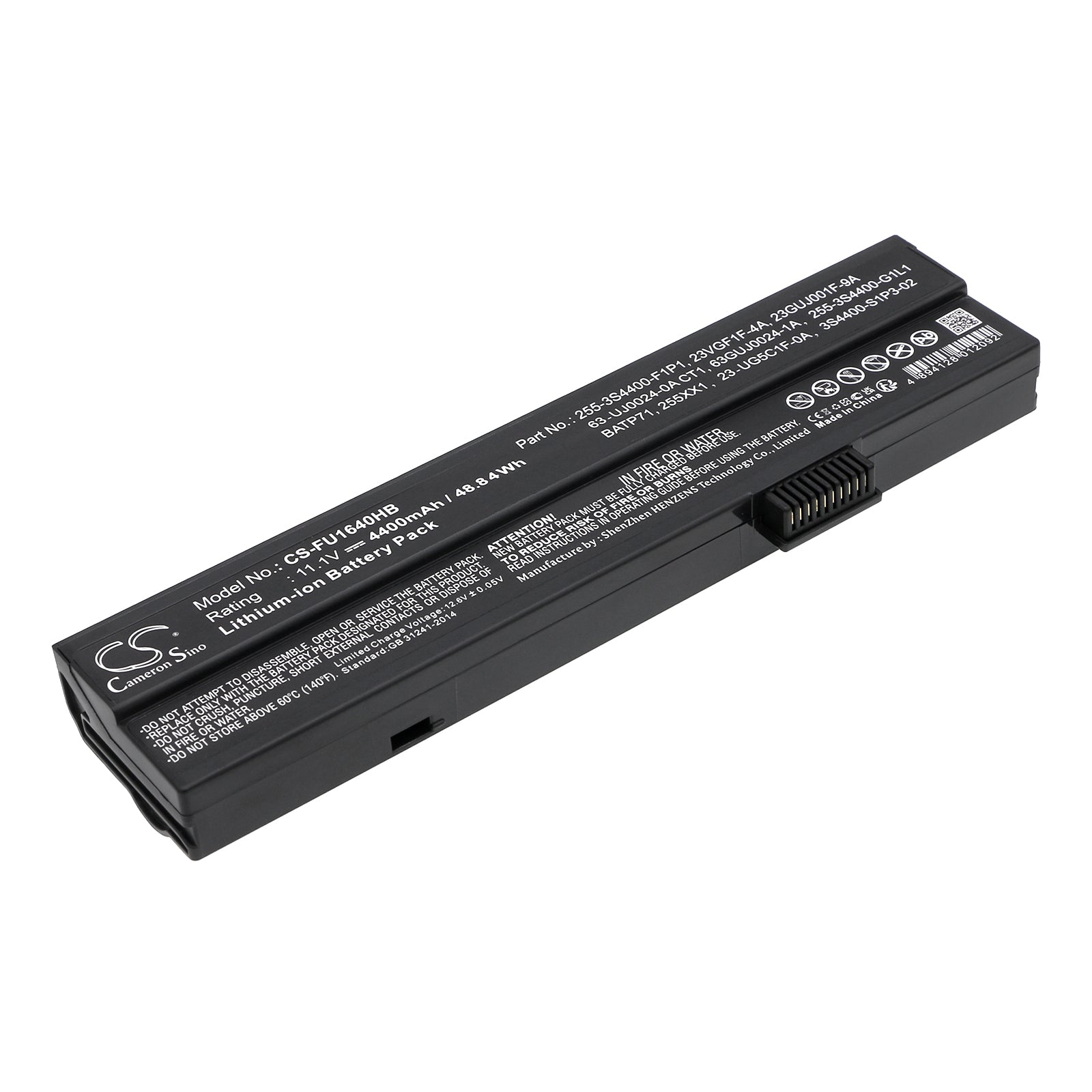 11.1V 4400mAh Li-ion Notebook/Laptop Battery for Uniwill