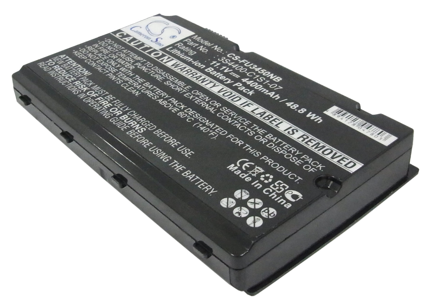 11.1V 4400mAh Li-ion Notebook/Laptop Battery for Fujitsu