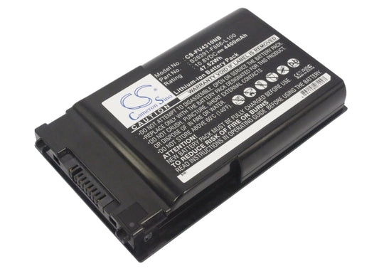 10.8V 4400mAh/47.52Wh Li-ion Notebook/Laptop Battery for Fujitsu